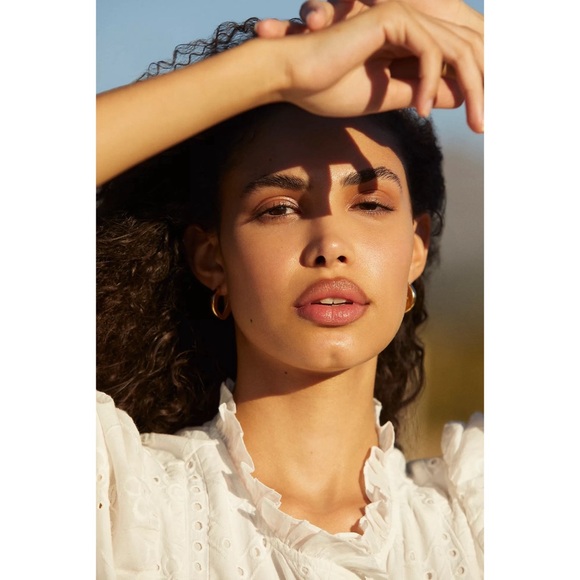 Anthropologie Cymbeline Eyelet Maxi Dress NWT SZ XL - Picture 3 of 13